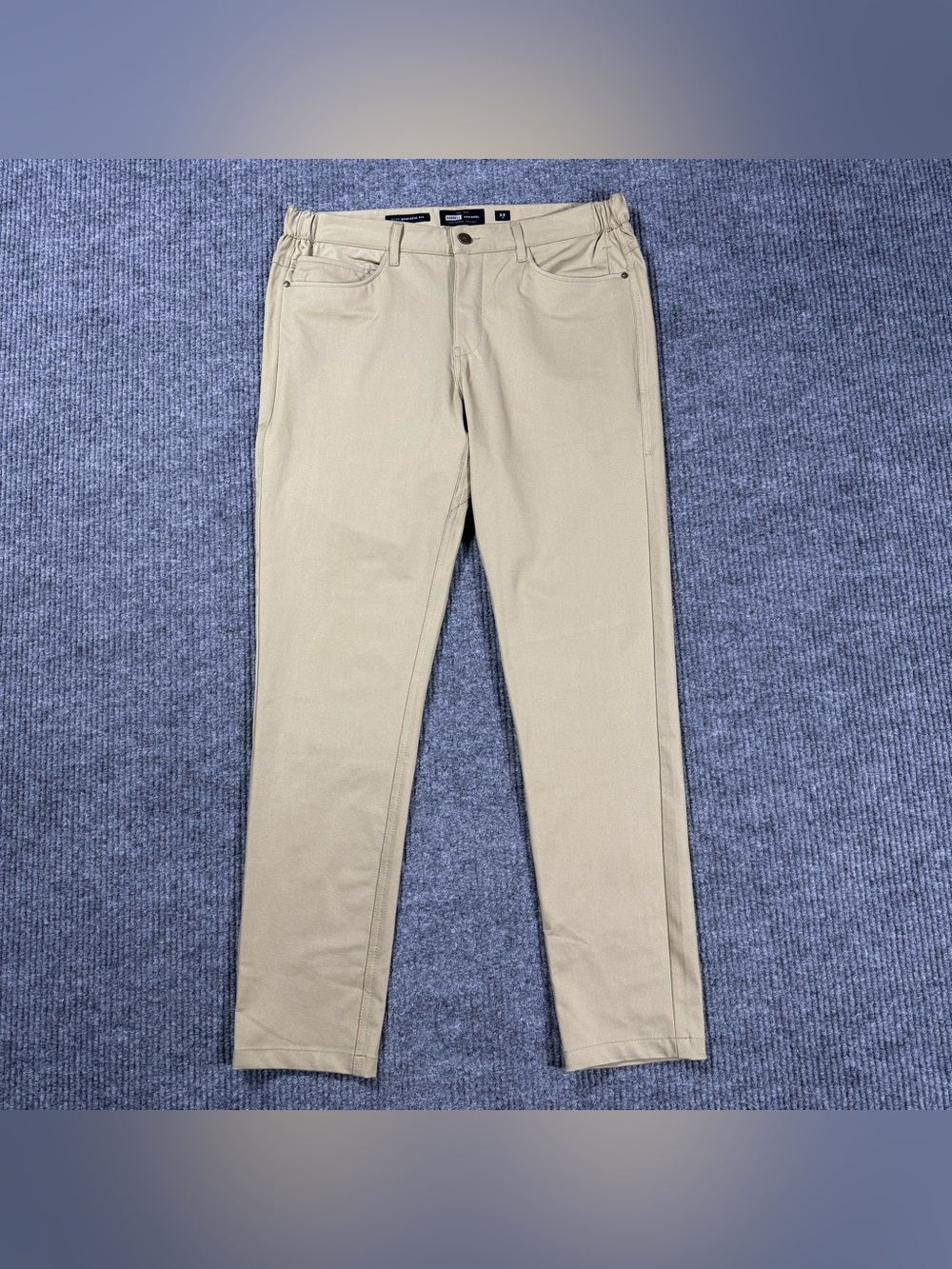 Barbell Apparel Pants Mens 38x32 Slim Athletic Fit Chino Stretch Tech